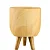Vaso Linha Genebra Cachepot Decorativo com Tripé de Madeira - Imagem 20