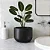 Vaso Para Planta Doha Médio Decoração Área Interna Externa - Imagem 18