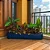 Jardineira Doha Para Plantas Floreira de Polietileno 80cm - Imagem 7