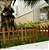 Cerca Para Jardim De Madeira Eucalipto Tratado 75x100cm - Imagem 2