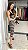 VESTIDO DECOTE LISTRADO TRICOT - Imagem 3