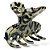 Piranha Animale | Piranha de cabelo Animal Print com glitter - Imagem 7