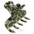 Piranha Animale | Piranha de cabelo Animal Print com glitter - Imagem 6