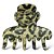 Piranha Animale | Piranha de cabelo Animal Print com glitter - Imagem 4