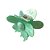Piranha Flor | Piranha de cabelo verde em formato de flor - Imagem 9