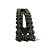 Presilha Carol | Tic Tac preto com cristais - Imagem 5