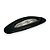 Presilha Paola | Hair clip oval preto - Imagem 1