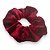 Scrunchie Vermelho bordô de veludo - Imagem 4