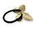 Elástico Borboleta | Elástico de cabelo de metal com borboleta dourada - Imagem 4