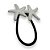 Elástico Estrela do mar | Elástico de cabelo de metal prateado - Imagem 8