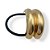 Elástico de Metal Barrette | Prendedor de cabelo dourado - Imagem 6