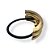 Elástico de Metal Barrette | Prendedor de cabelo dourado - Imagem 10