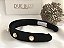 Tiara Rosina | Tiara preta bordada com aplique de pérola e strass - Imagem 6