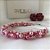 Tiara Rosita | Tiara de pérolas e cristais rosas - Imagem 2