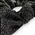Scrunchie com Laço Lurex Preto com Prata - Imagem 7