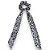Scrunchie estilo Lenço com estampa Animal Print - Imagem 1
