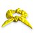 Scrunchie Laço Amarelo Neon - Imagem 8