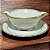 Molheira em porcelana Limoges branca filetada a ouro. - Imagem 1