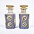 Antigo par de perfumeiro em porcelana francesa esmaltada - Imagem 4