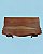 Mesa estilo D. José em madeira nobre c / 2 gavetas. - Imagem 7