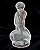 Escultura em vidro artístico Lalique ´´Leda e o Cisne``. - Imagem 1