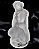 Escultura em vidro artístico Lalique ´´Leda e o Cisne``. - Imagem 2