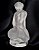 Escultura em vidro artístico Lalique ´´Leda e o Cisne``. - Imagem 3