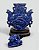 Pequeno Vaso balaústre em pedra Lapis lazuli. - Imagem 2