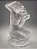 Escultura em vidro artístico Lalique ´´Floreal``. - Imagem 1
