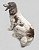 Escultura em porcelana italiana ´´Cão``. - Imagem 4