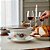 Molheira em porcelana europeia com decoração floral - Imagem 1