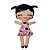 Boneca de Pano Inclusiva JAPITA ROSA - G - Imagem 2