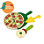 Brinquedo de Madeira Comidinha - Kit PIZZA - Imagem 1