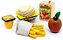 Brinquedo de Madeira Comidinha - Kit SANDUÍCHE COM BATATA FRITA - 25 peças - Imagem 2