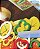 Brinquedo de Madeira Comidinha - Kit SALADA - 16 peças - Imagem 4