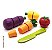 Brinquedo de Madeira Comidinha - Kit LEGUMES COM CORTE - Imagem 3
