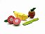 Brinquedo de Madeira Comidinha - Kit FRUTAS DE CORTE BANANA, GOIABA E MAÇÃ - Imagem 5