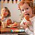 Brinquedo de Madeira Comidinha - FRANGO ASSADO COM CORTE + TÁBUA + FACA - NEWART TOYS - Imagem 5