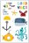 Tatuagem Temporária Infantil - Fundo do Mar 2 - Imagem 2