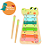 Instrumento Musical Infantil Brinquedo Xilofone - JACARÉ - Imagem 1