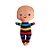 Boneco de Pano Inclusivo TOM TOM EM TRATAMENTO DE CANCER - G - Imagem 2