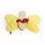 Brinquedo de Madeira SENSORIAL PARA BEBÊS - BORBOLETA - Imagem 4