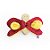 Brinquedo de Madeira SENSORIAL PARA BEBÊS - BORBOLETA - Imagem 5