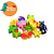 Brinquedo de Madeira - BLOCOS DE LAÇO - MAR - TOOKY TOY - Imagem 1
