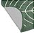 Tapete em Nylon Infantil - FOLHA VERDE ESCURA - Imagem 5