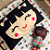Fronha de Algodão Infantil 50x70cm - MENINA ORIENTAL COM LAÇOS NO CABELO - Imagem 6
