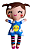 Boneca de Pano Inclusiva SOL - G - Imagem 2