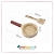 Brinquedo de Madeira - Brincar de Comidinha - KIT FRIGIDEIRA E ESPÁTULA TERRACOTA - Imagem 2