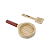 Brinquedo de Madeira - Brincar de Comidinha - KIT FRIGIDEIRA E ESPÁTULA TERRACOTA - Imagem 5