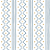 PAPEL de Parede Infantil - LISTRAS E IKAT AZUL - Imagem 4